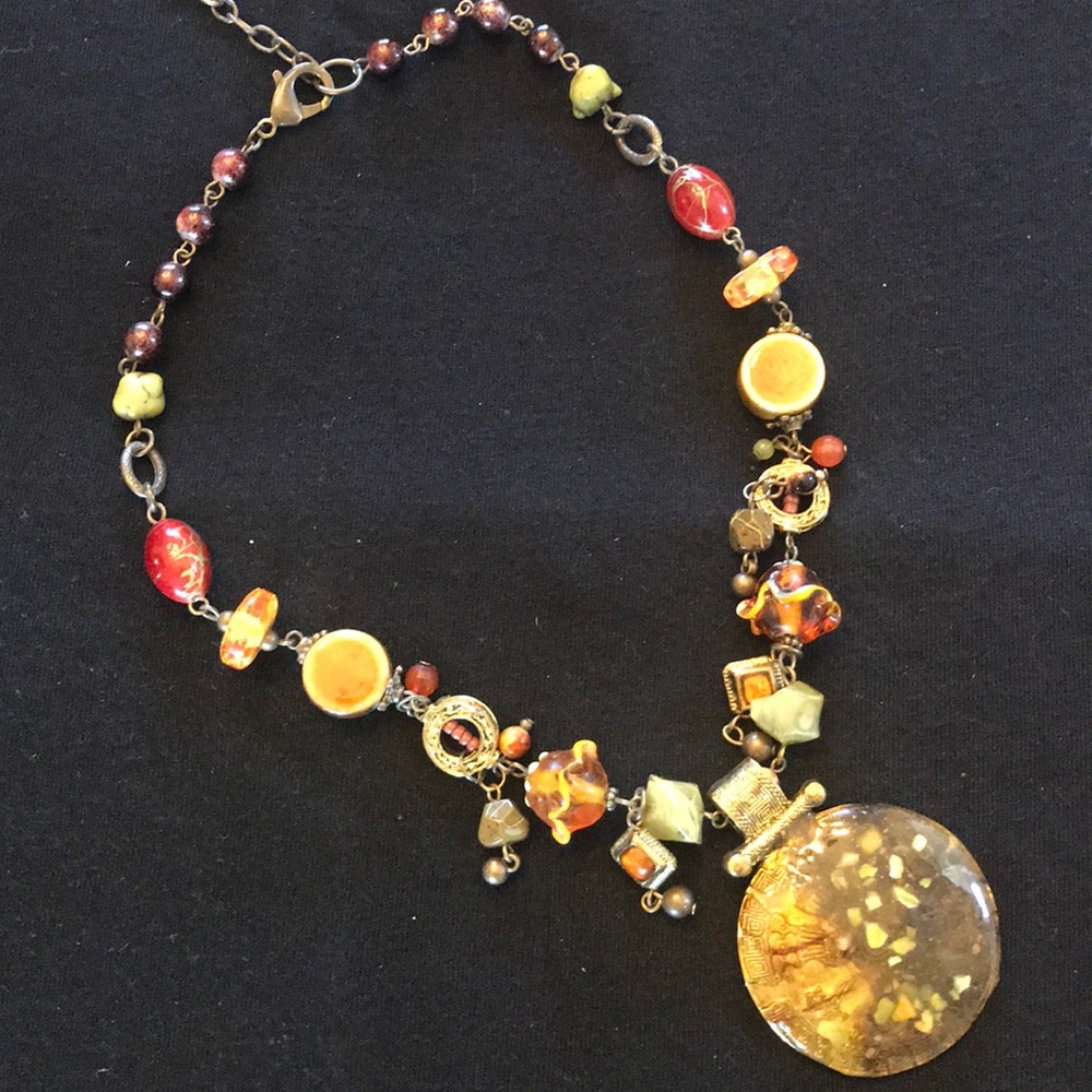 Glass Beaded Necklace